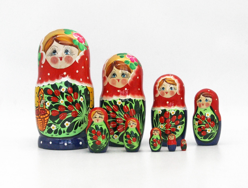 Матрешка "10 м Корзина (110 х 220)"