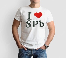  I love SPB  (XL) [C-002-XL-W]